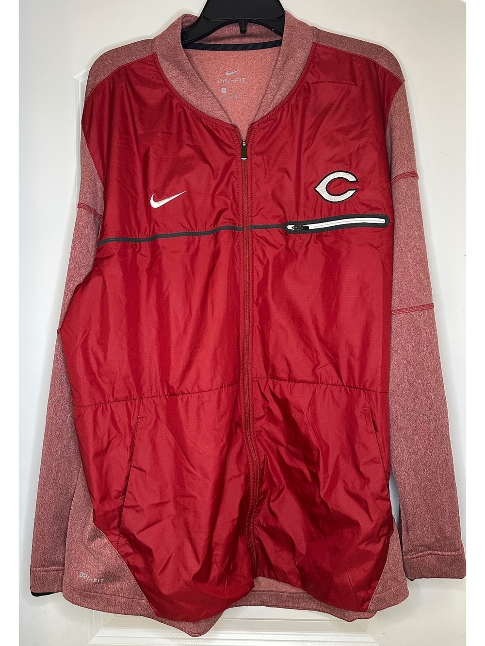 Nike Dri-FIT Cincinnati Reds Full-Zip Jacket Size XL
